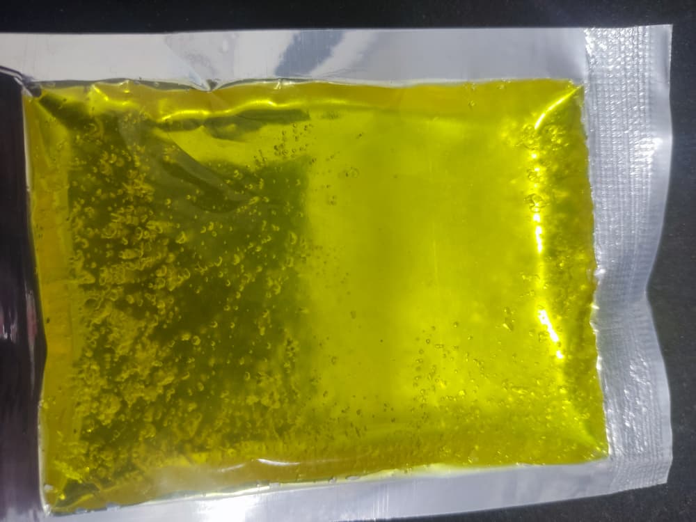 آیس پک ژله ای زرد