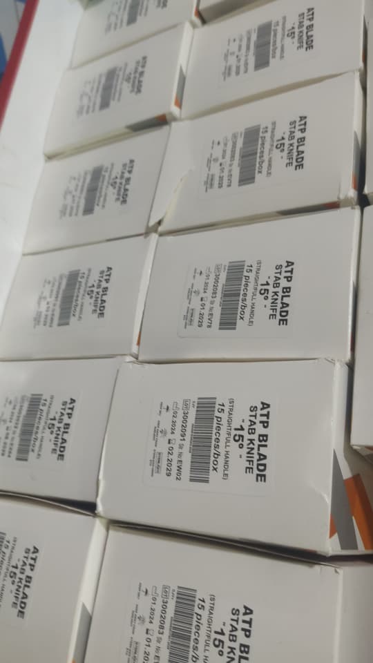 چاقوی چشمی 15درجه ATP